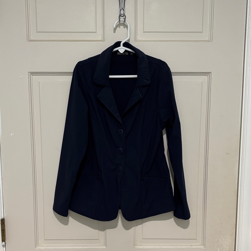Kerrits Kids Kompetitor Equestrian Show Coat in navy size large